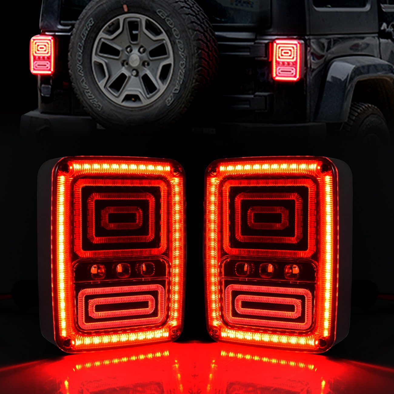Jeep TJ Tail Lights