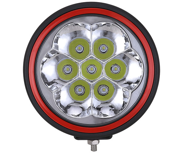 truck driving lights