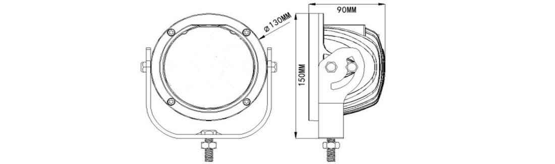 truck headlights