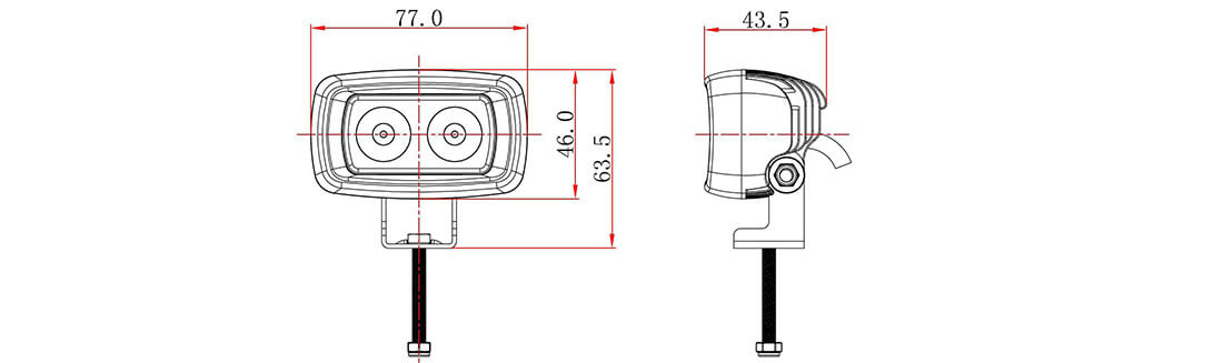 Mini LED Work Lights