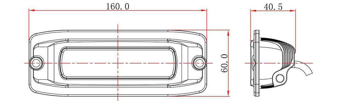 Flush Mount Led Light Bar